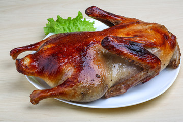Roasted duck
