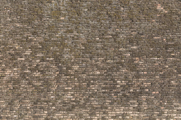 Texture of stone background a wall of fort called New Fortress .