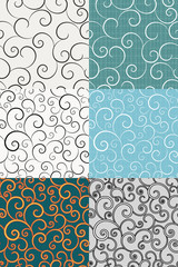 Backgrounds with swirls