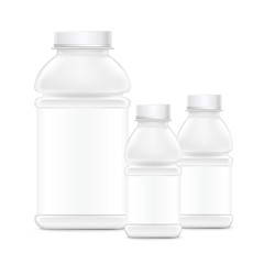 blank product plastic bottle