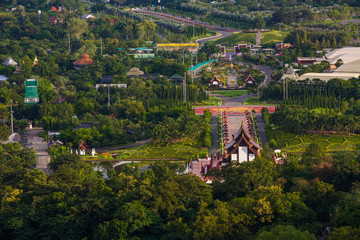 Ho Kham Luang attractions landmark of Chiang Mai.