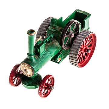 Steam tractor model