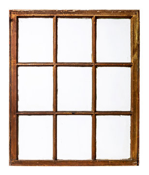 vintage sash window panel