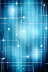 Background conceptual image of digital 3d icons