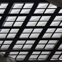 Background and texture of interior roofing skylight modern desig