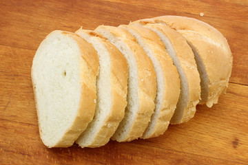 White wheat sliced loaf