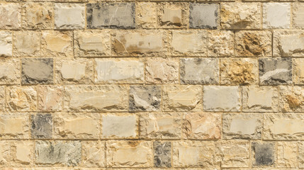 Background - wall of natural stones 