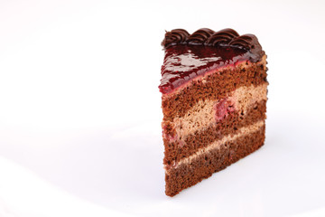  piece of cake on a white background