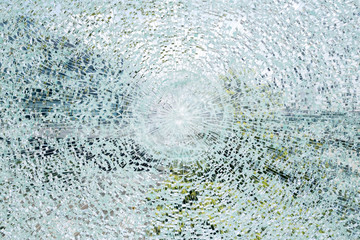 cracked windshield background