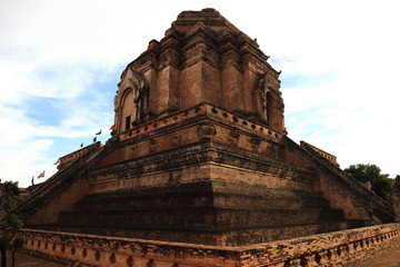 Wat Chedi Luang centre of Chiang Mai