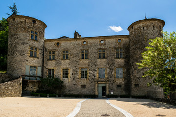 Fototapeta na wymiar Château de Vogüé