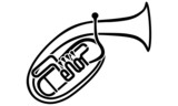 "posaune als logotype" stockfotos und lizenzfreie vektoren