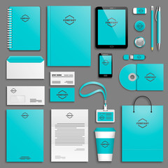 Corporate identity template set