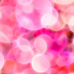 Blurred Pink Circles Background