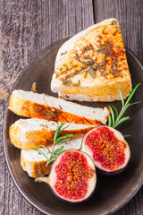 Goat Cheese with pepper crust