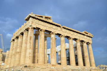Obraz premium Parthenon on the Acropolis in Athens