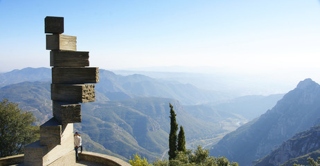 Monumento de la Escalera en Montserrat, Barcelona