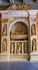 Fototapeta premium Sepulcro de la abadia de Montserrat, Barcelona