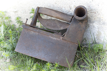 Antique iron, Old coal iron