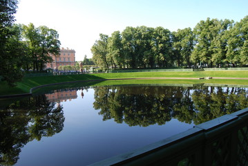 пруд летний сад Петербург