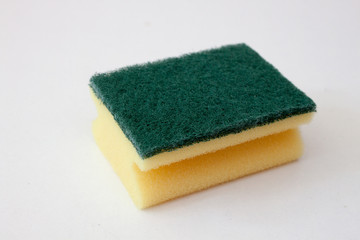 Sponge isolated on white