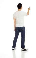 Model isolated back pointing