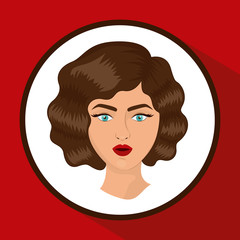 Retro Woman design