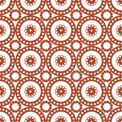 seamless patterns with circles 