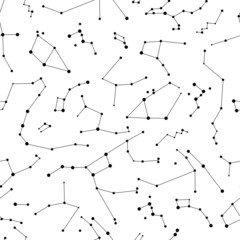 Vector constellations background - 83710988