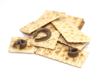 cracker e acciuga