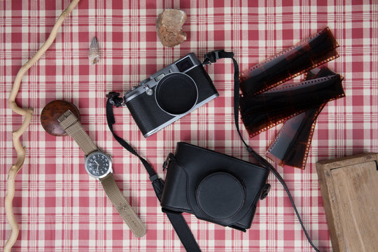 The objects  for the perfect traveler all around the world