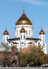 The Cathedral of Christ the Savior in Moscow