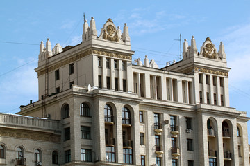 Fototapeta na wymiar Kotelnicheskaya Embankment Building