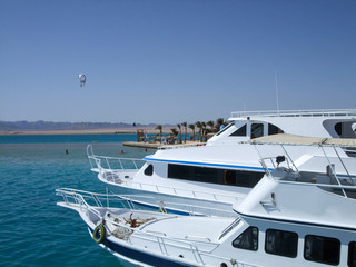 Fototapeta premium Boats at the dock