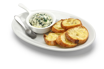 artichoke spinach dip, healthy vegetarian food 