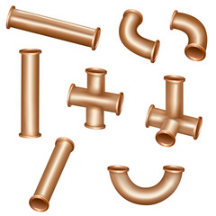 Copper Pipes - 83718552