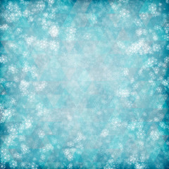 Grunge blue background