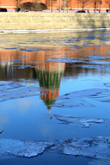 Reflection of the Moscow Kremlin