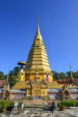 Naklejka premium WAT PHRATHAT JOMJANG ,PHARE 