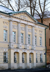 Fototapeta na wymiar Building in Moscow