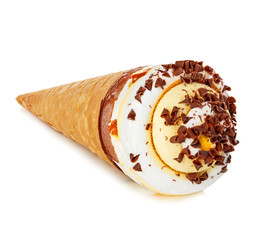 ice cream cone isolated