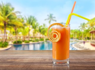 Cocktail, Screwdriver, Orange.