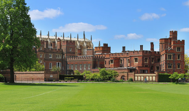 Part of Eton College viewed from playing fields
