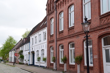 Obraz premium Holmertorstraße in Friedrichstadt