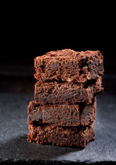 Chocolate cake brownies