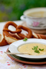 Laugenbrezelsuppe