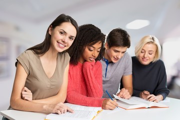 Student, latin, classroom.