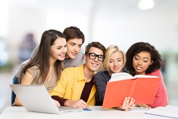 Teens, classroom, class.