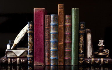 Obraz premium Old vintage books