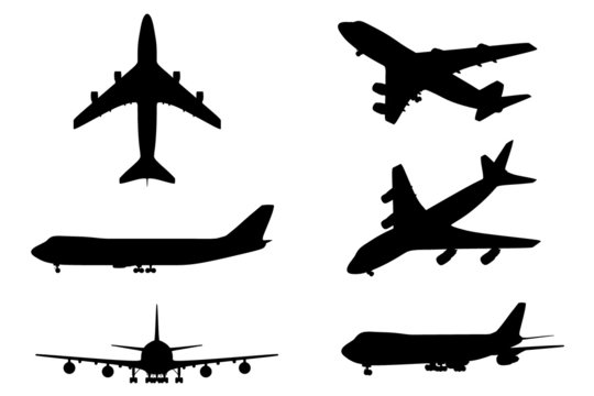 Isolated plane collection 6in1